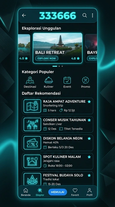 Aplikasi Populer & Kanal Uji di 333666—Temukan Pilihan Terbaik