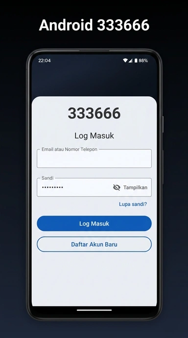 Masuk ke akun 333666 dengan mudah dan cepat