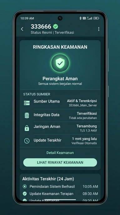 Halaman Resmi Kanal 333666 untuk Pengguna Android