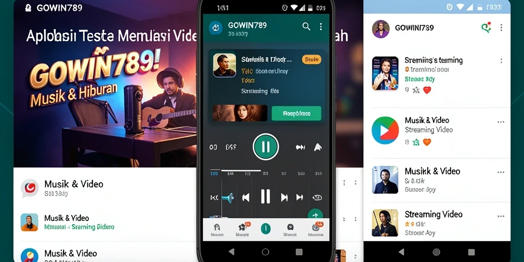Tampilan antarmuka GOWIN789 yang menarik untuk pengguna Streaming Video.