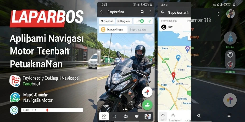 Tampilan antarmuka LAPARBOS yang modern dan mudah digunakan.