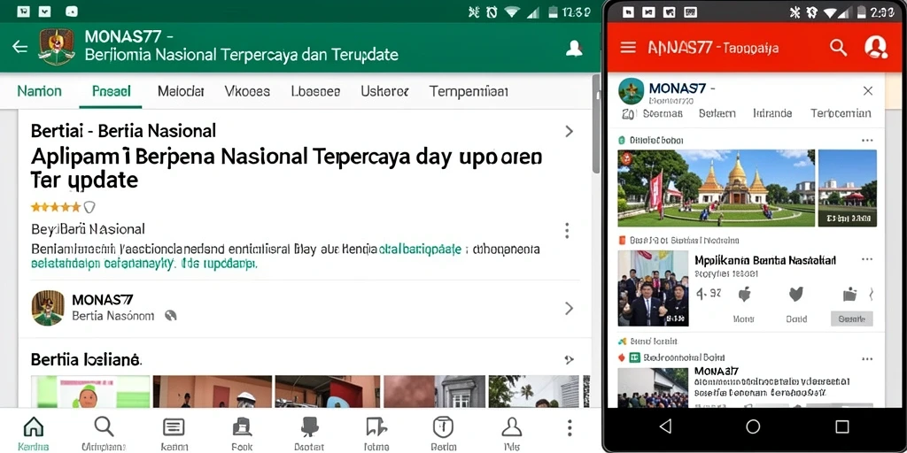 Tampilan utama MONAS77 dengan berita terkini yang menarik.